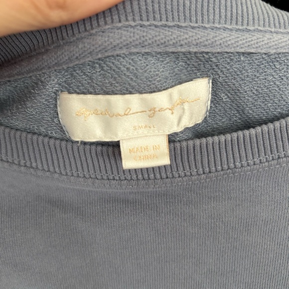 Spiritual Gangster live in gratitude blue pullover sweatshirt sz Small - Picture 4 of 6